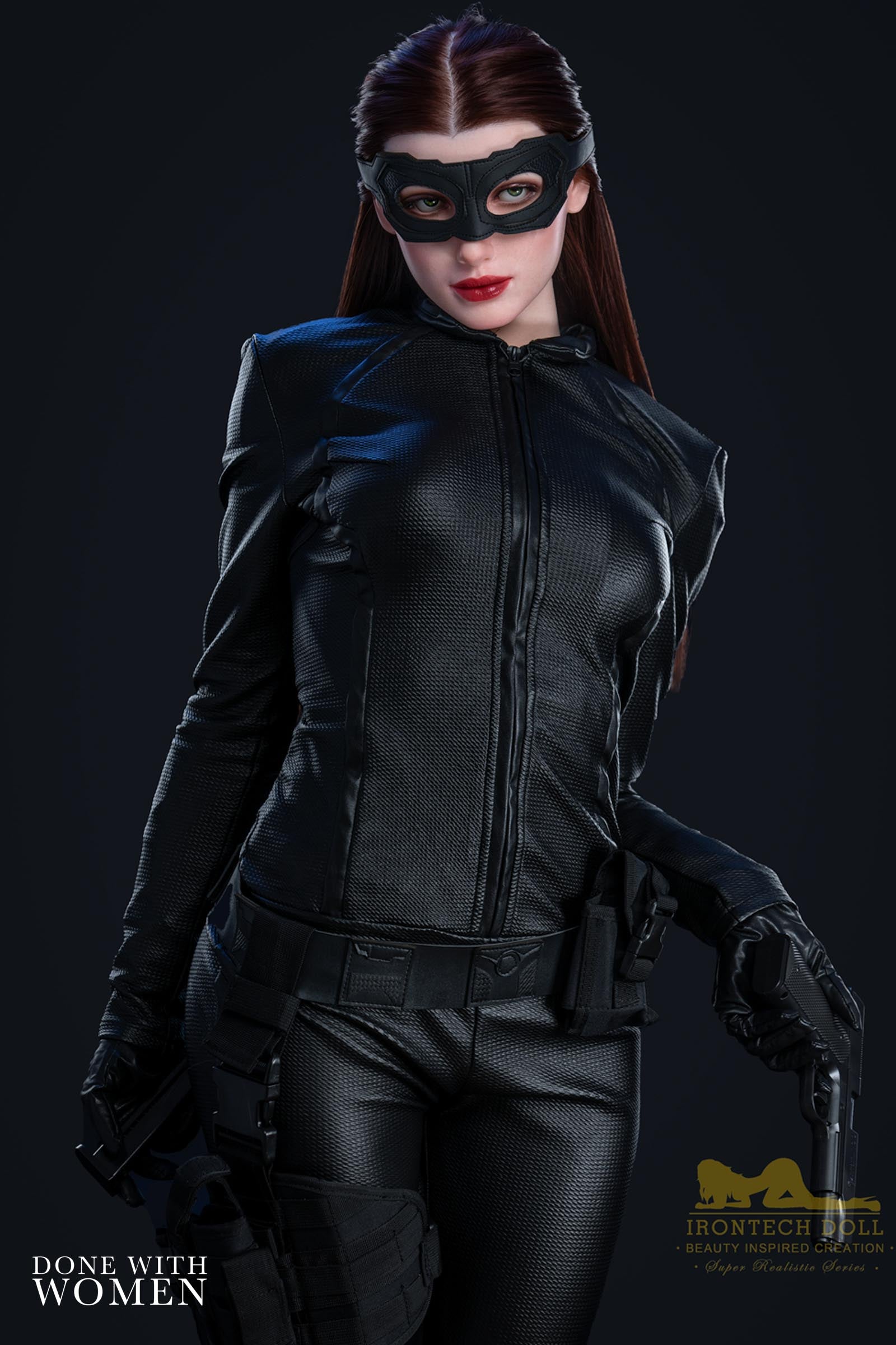 Irontech Doll 168cm / 5ft6 Silicone Luna (Catwoman)