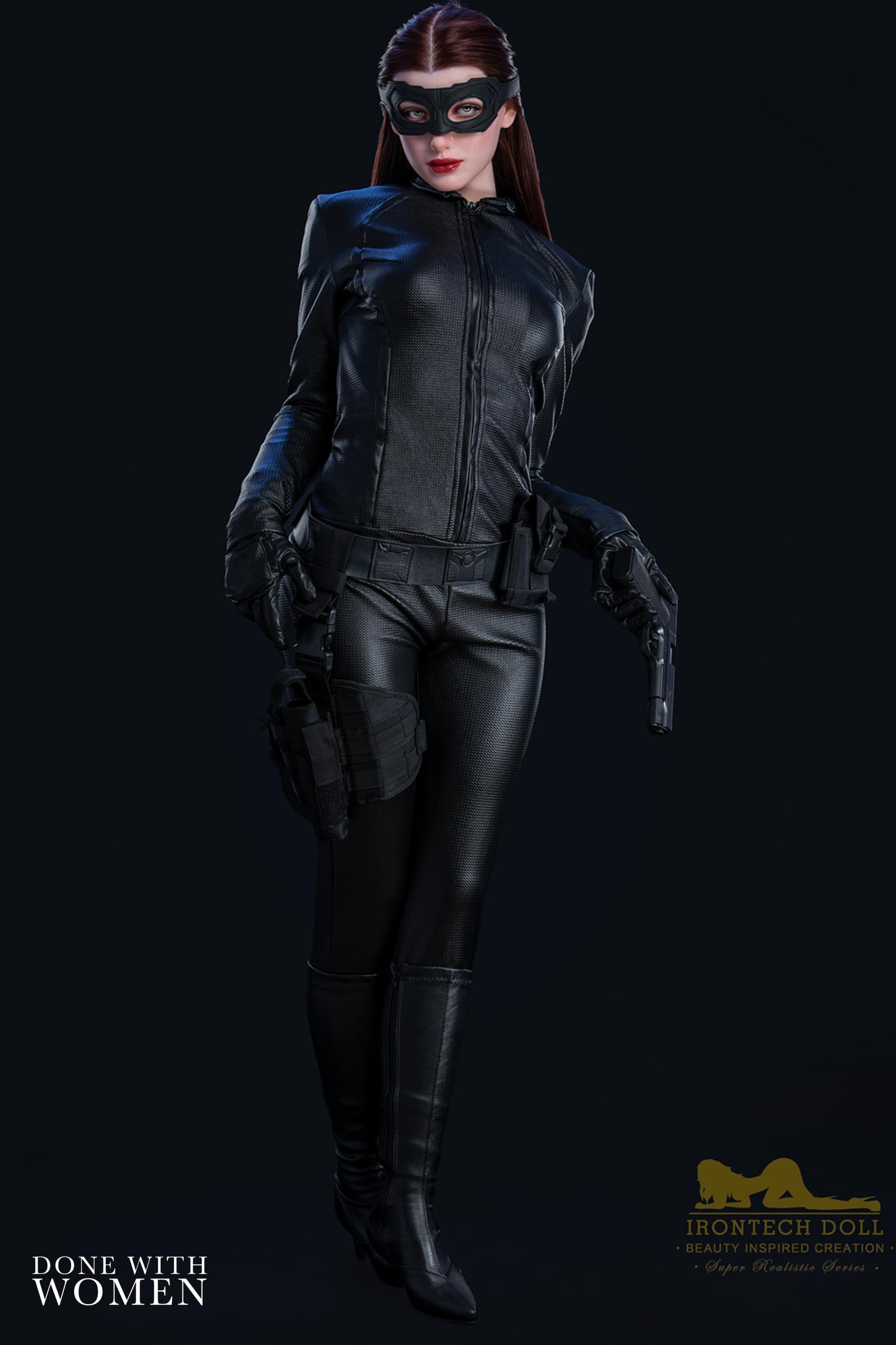 Irontech Doll 168cm / 5ft6 Silicone Luna (Catwoman)