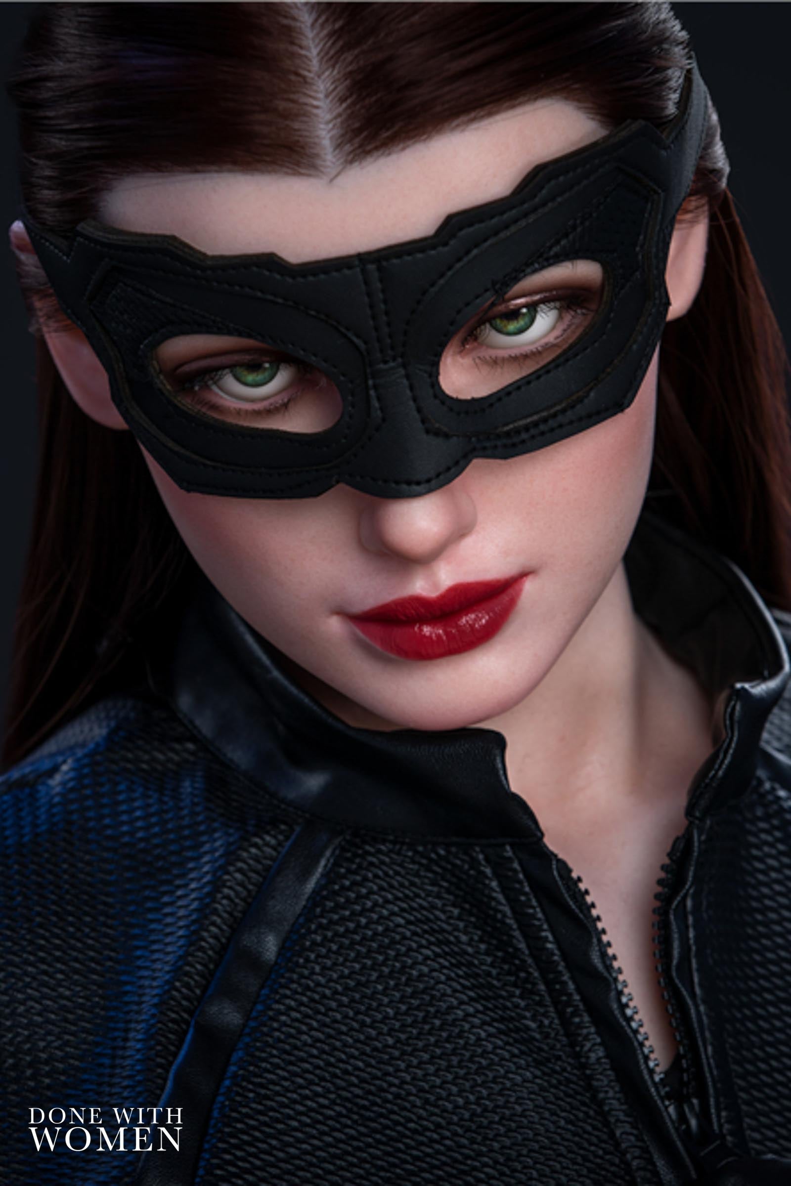 Irontech Doll 168cm / 5ft6 Silicone Luna (Catwoman)