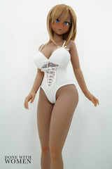 White Lingerie One Piece for mini sex doll by Irokebijin