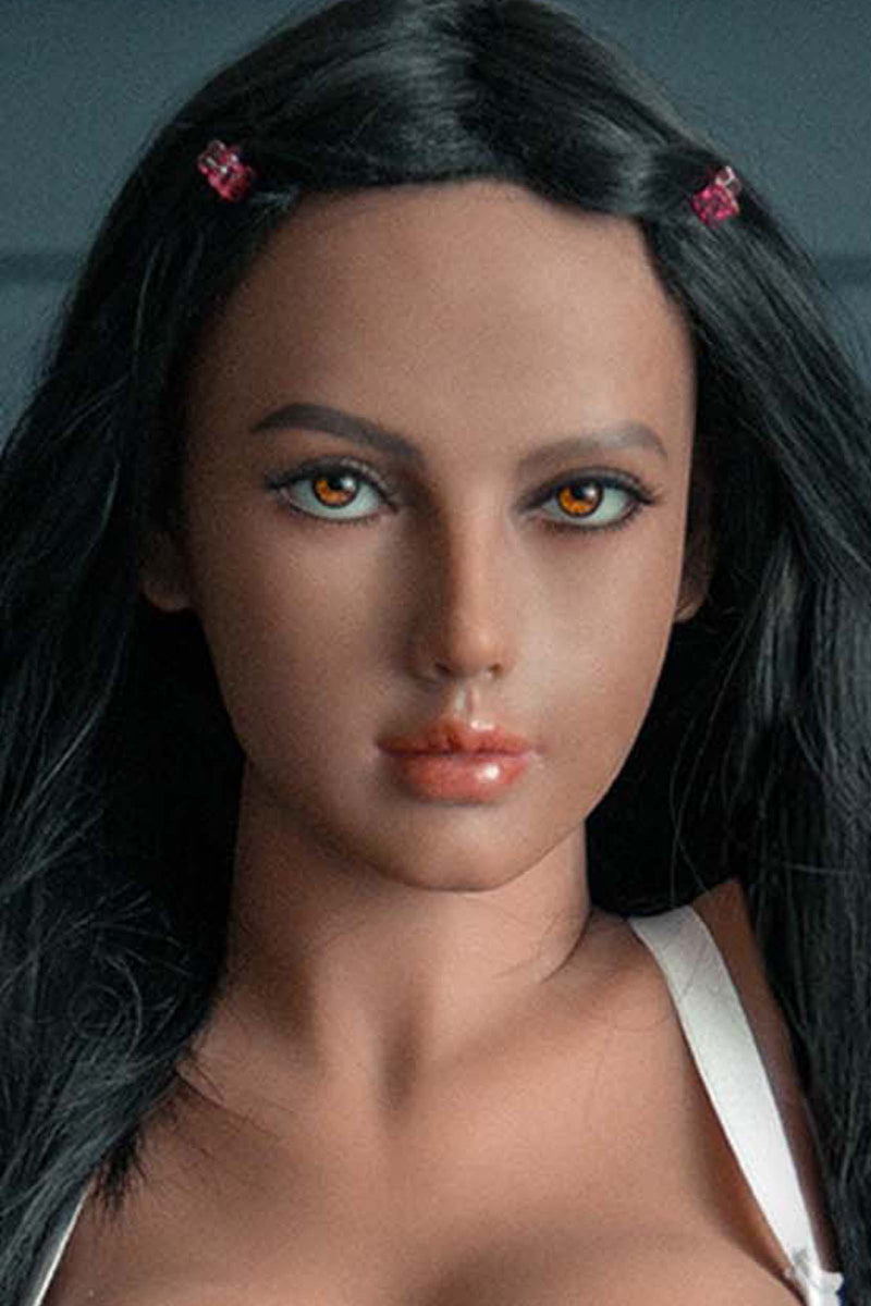 WM Doll #413 head with brown eyes
